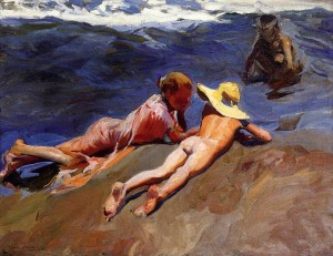 joaquin_sorolla_on_the_sand_valencia_beach